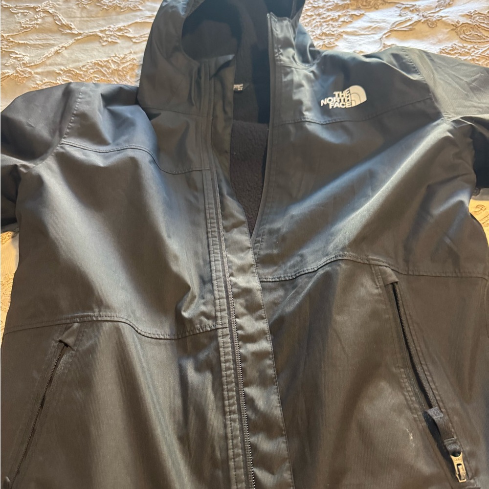 The North Face Boys' Black Fleece Jacket